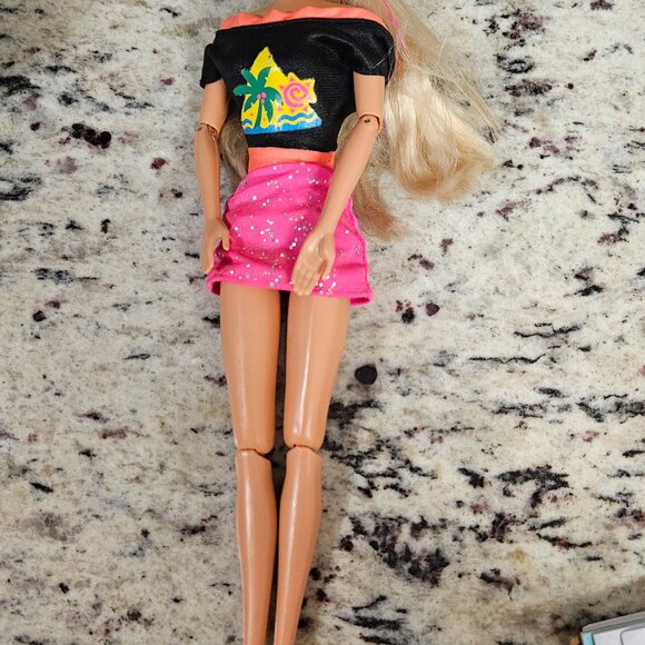 Glitter Hair Barbie Doll 1993 Mattel - Picture 2 of 3